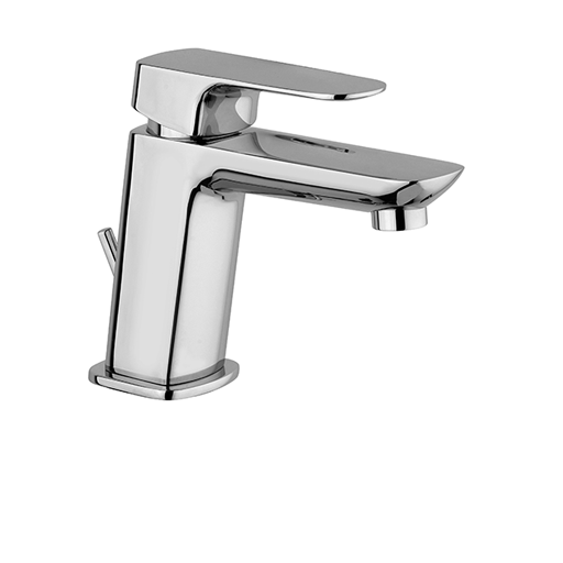 Miscelatore Lavabo Nove Con Piletta Cromo - Paini