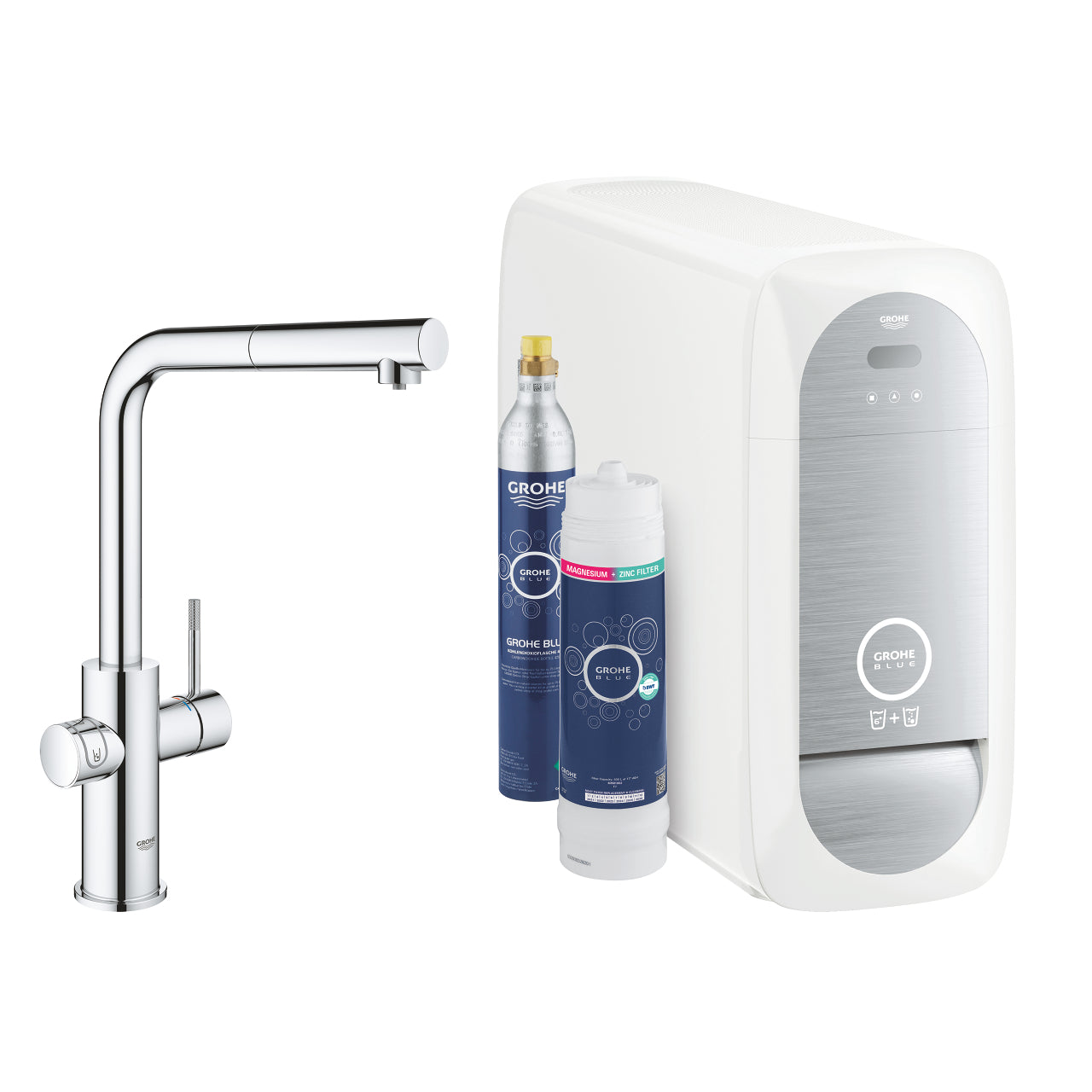120833_1_1 GROHE BLUE HOME STARTER KIT CON DOCCETTA ESTRAIBILE (25673419)