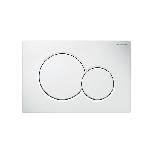 Placca di Comando Sigma 01 Bianco Lucido - Geberit (25690873)