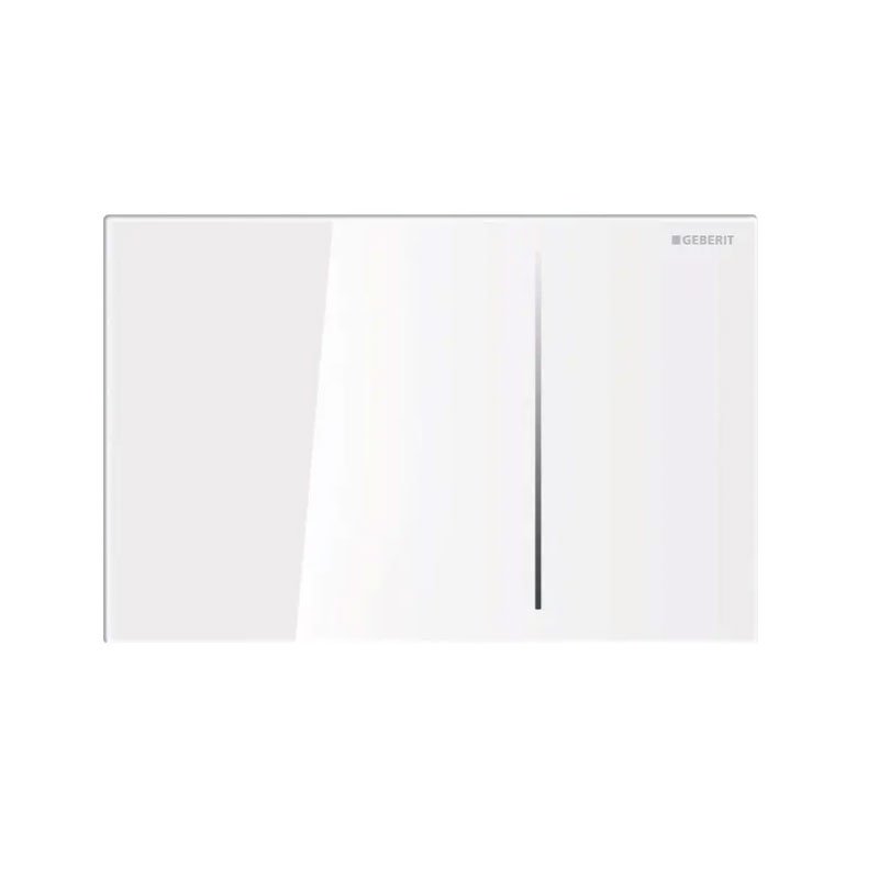Placca di Comando Sigma 70 in vetro Bianco Lucido - Geberit (25690986)