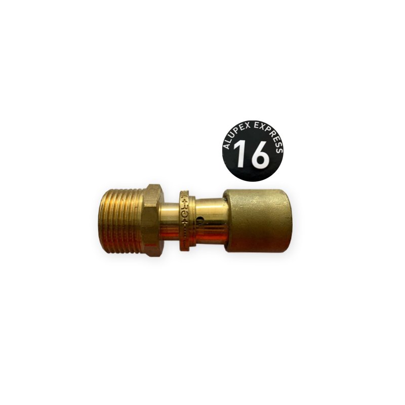 Raccordo Dritto Maschio Filettato Ø 16x1/2" - Georg Fischer (25692091)