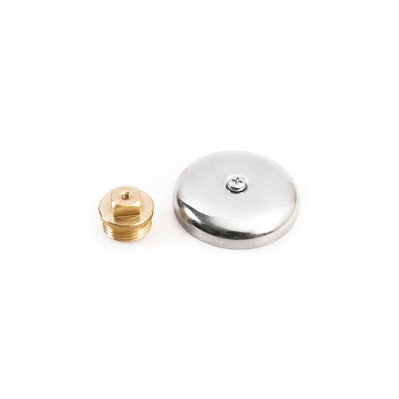 Tappo Filettata Maschio Ø 1/2" in Ottone Cromato - General Fittings