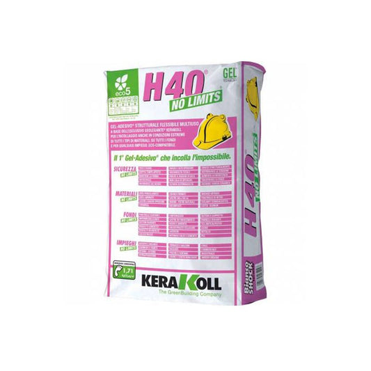 H 40 No Limits Bianco 25 Kg - Kerakoll (25669635)