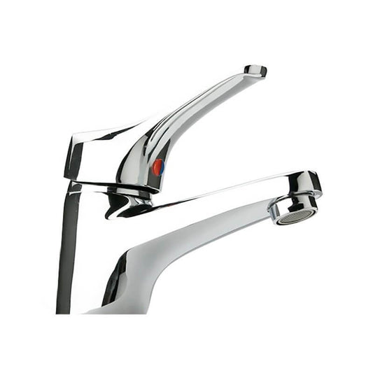 Miscelatore Lavabo Cromo Con Piletta Pilot - Paini (25674006)