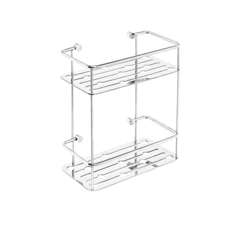 Cestello Doppio Acciaio Inox Cromo New Chrome - Metaform