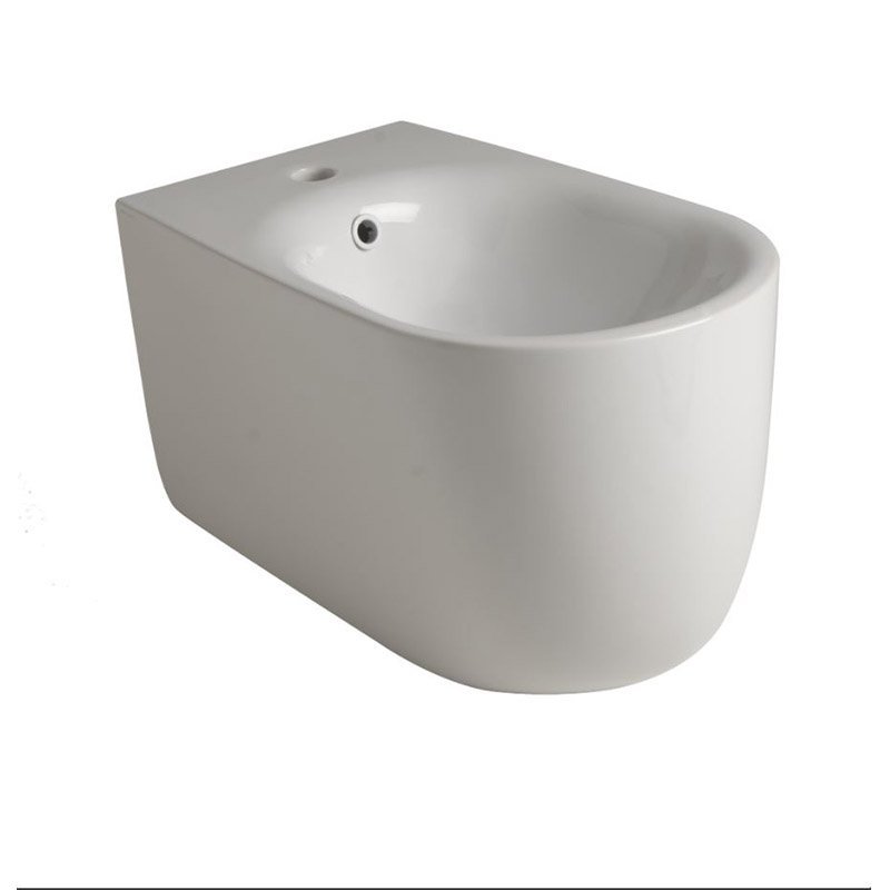 Coppia Sanitari Sospesi Nolita Bianco con Coprivaso Slim Soft Close Incluso - Kerasan (25551020)