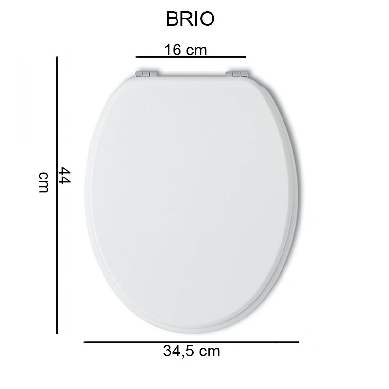 Coprivaso Compatibile Wc Brio Kerasan Champagne - Coprital (25551097)