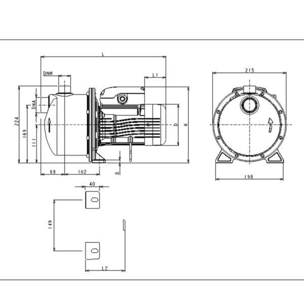 Elettropompa Autodescante BGM11 - Lowara (25551839)