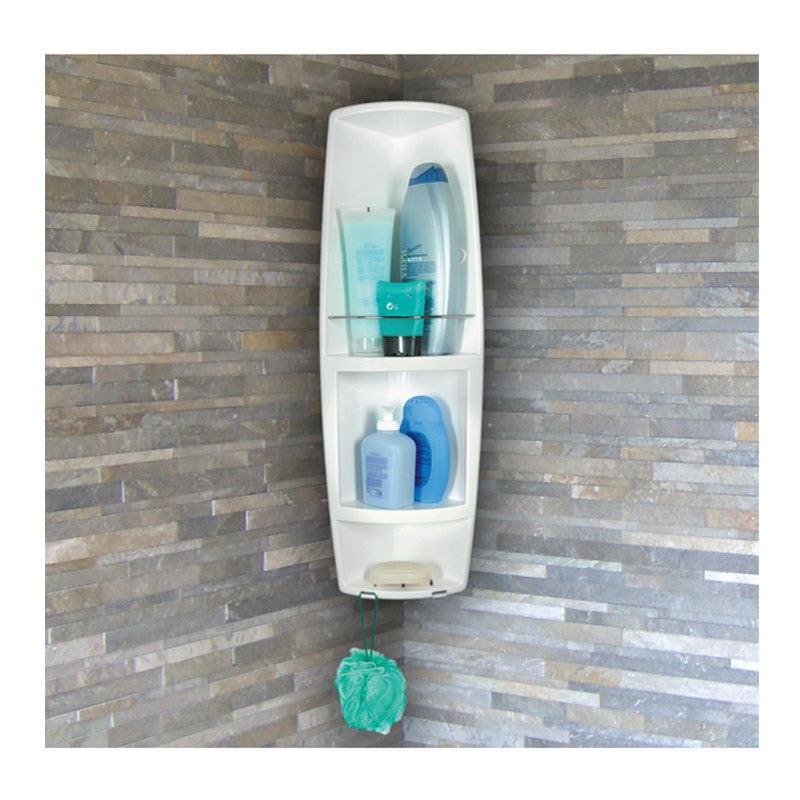 Angoliera doccia Bianco Airone - Saniplast (25548454)