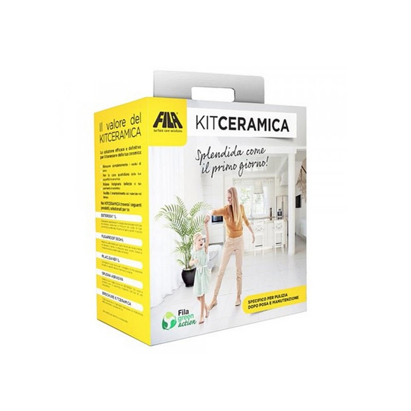 Kit Per la Cura della Ceramica e Gres Porcellanato Kitceramica - Fila (25670161)