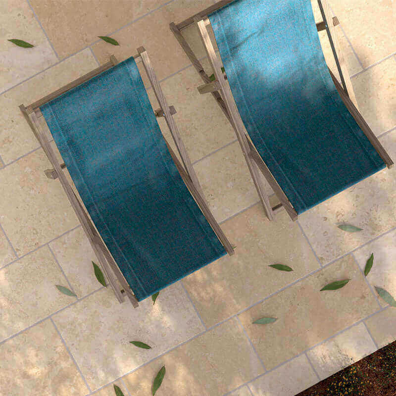 Gres Porcellanato Effetto Pietra Grip 30x60 Ambra Trani - Herberia