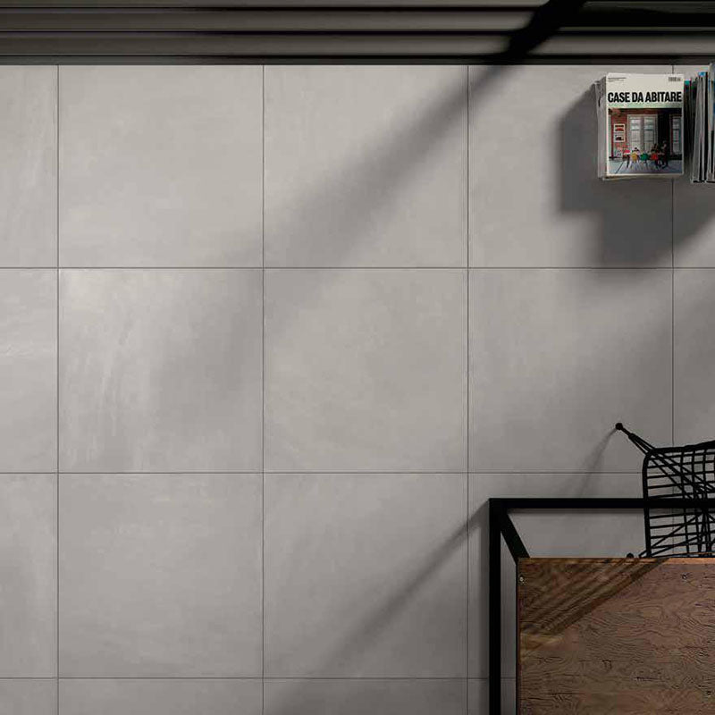 Gres Porcellanato Effetto Cemento 60x60 Grigio District - Monocibec