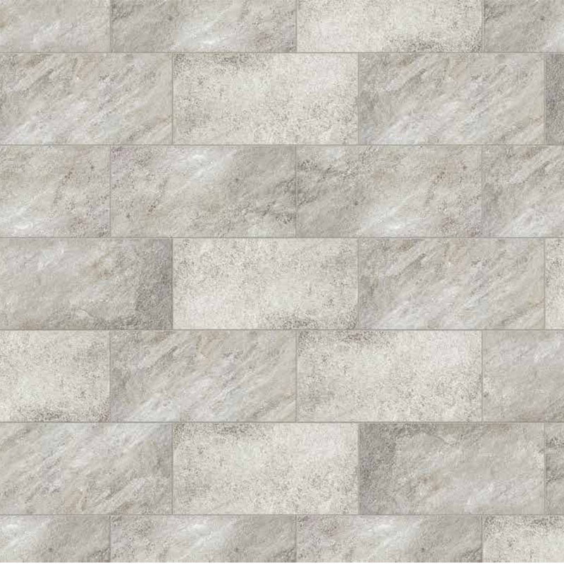Gres Porcellanato Effetto Pietra 30.5x61 Grigio Roccia - Soluzioni Tiles