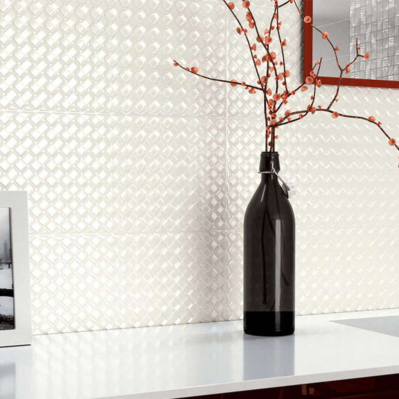 Rivestimento in Ceramica Effetto Resina 20x60 Struttura Canvas Lux Smart - Herberia