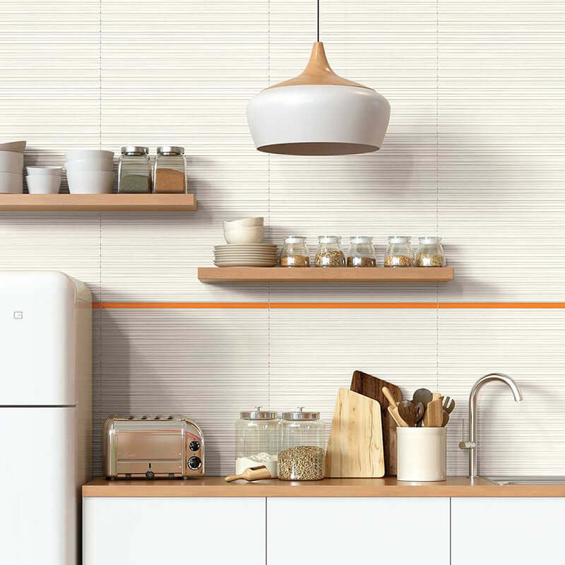 Rivestimento in Ceramica Effetto Resina 20x60 Struttura Line Mat Smart - Herberia