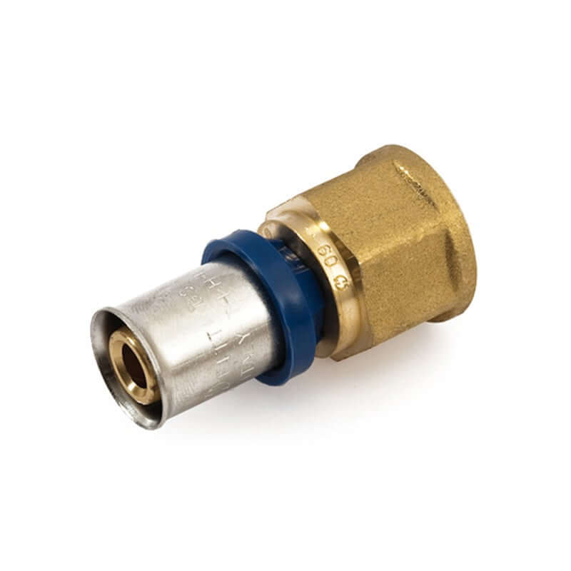 Raccordo Dritto Femmina Ø 1/2"x16x2.0 A Stringere Per Multistrato - General Fittings