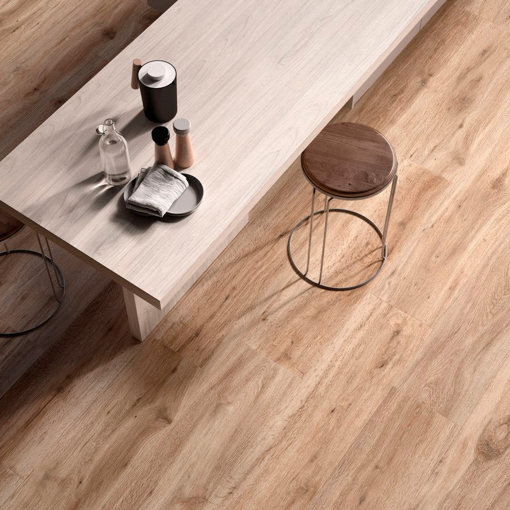 Gres Porcellanato Rettificato Naturale Effetto Legno 30X180 - Barkwood Honey
