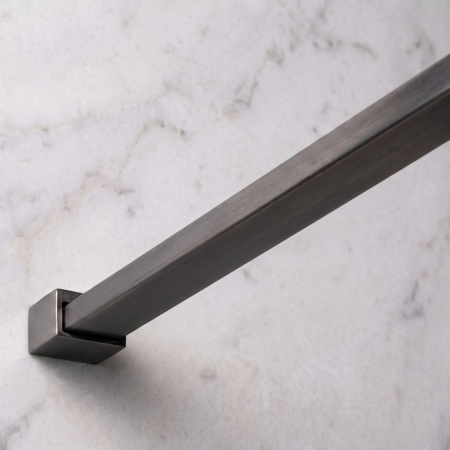Parete Walk-in 100 cm Vetro Trasparente e Profilo Piombo - Escape