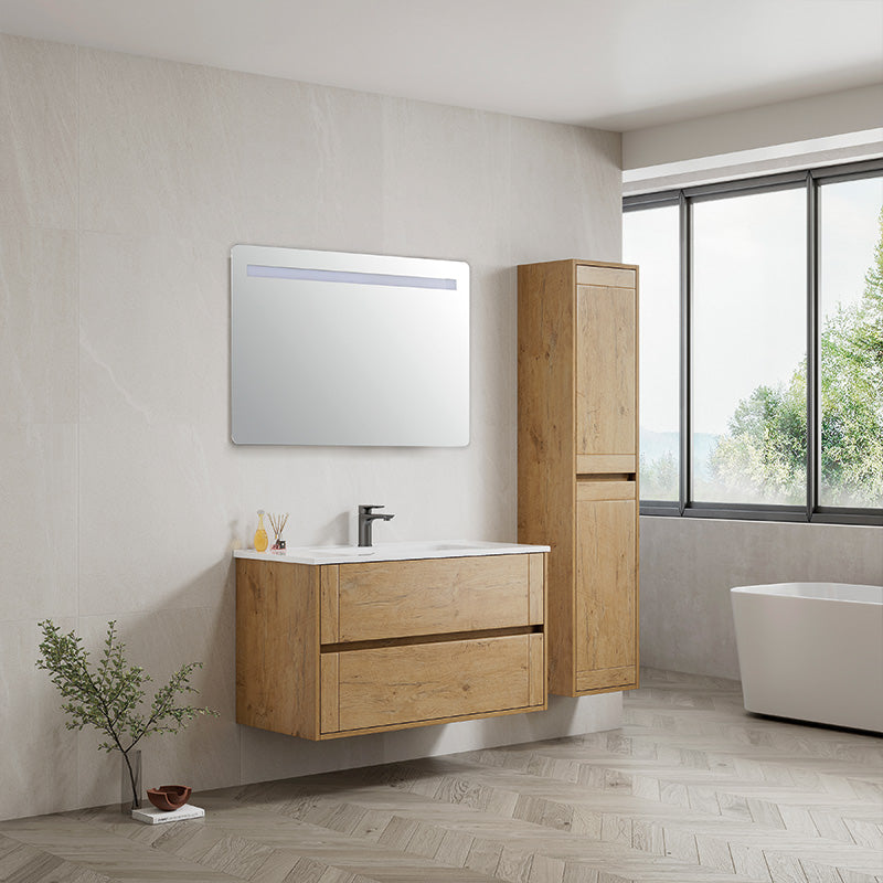 Mobile Bagno Barcelona 120 cm Specchio Led - MedaHome