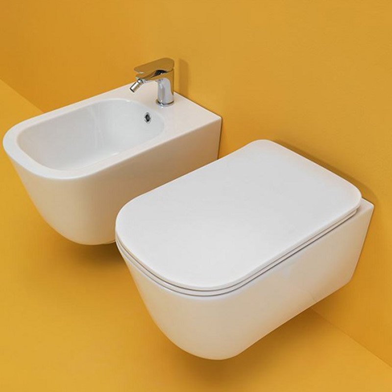 Bidet Sospeso Tribeca Bianco - Kerasan