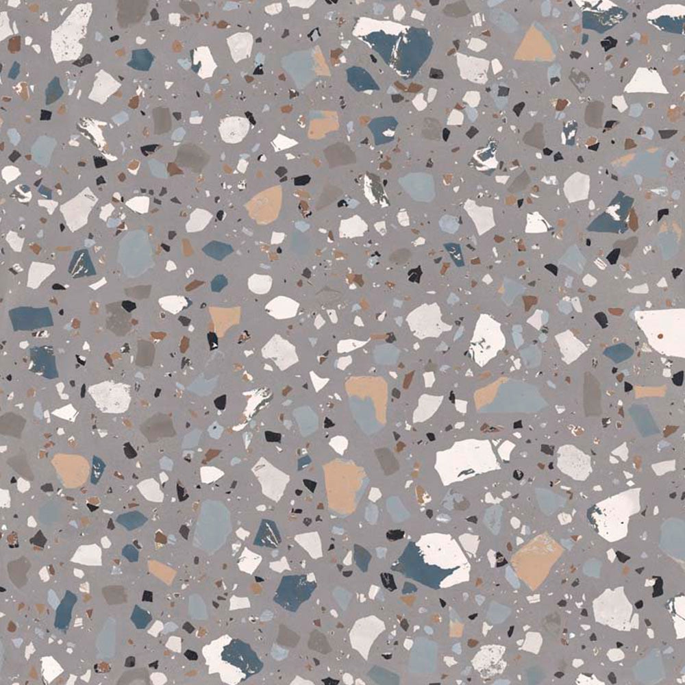 Gres Porcellanato Rettificato Naturale De-Maxi Effetto Graniglia 90X90 - Deconcrete Grey