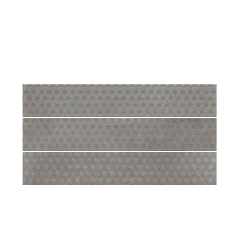 Decoro in Gres Porcellanato Effetto Pietra Rettificato Naturale 20x120 8.5mm Grey D-Sign - Gardenia Orchidea