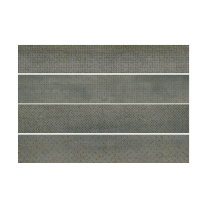Natural Rectified Stone Effect Porcelain Stoneware Decor 20x120 8.5mm Mix Green Oxide - Gardenia Orchidea