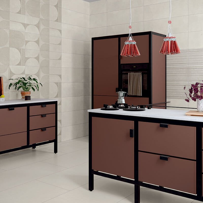 Decoro in Gres Porcellanato Effetto Pietra Rettificato Naturale 30x90 8mm Etna Decoro Futura Cenere - Herberia