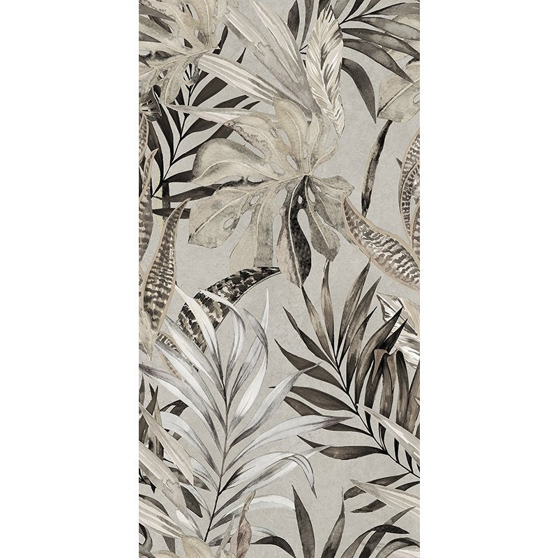 Decoro in Gres Porcellanato Naturale 60x120 Rugiada Carta Da Parati - Cotto Petrus