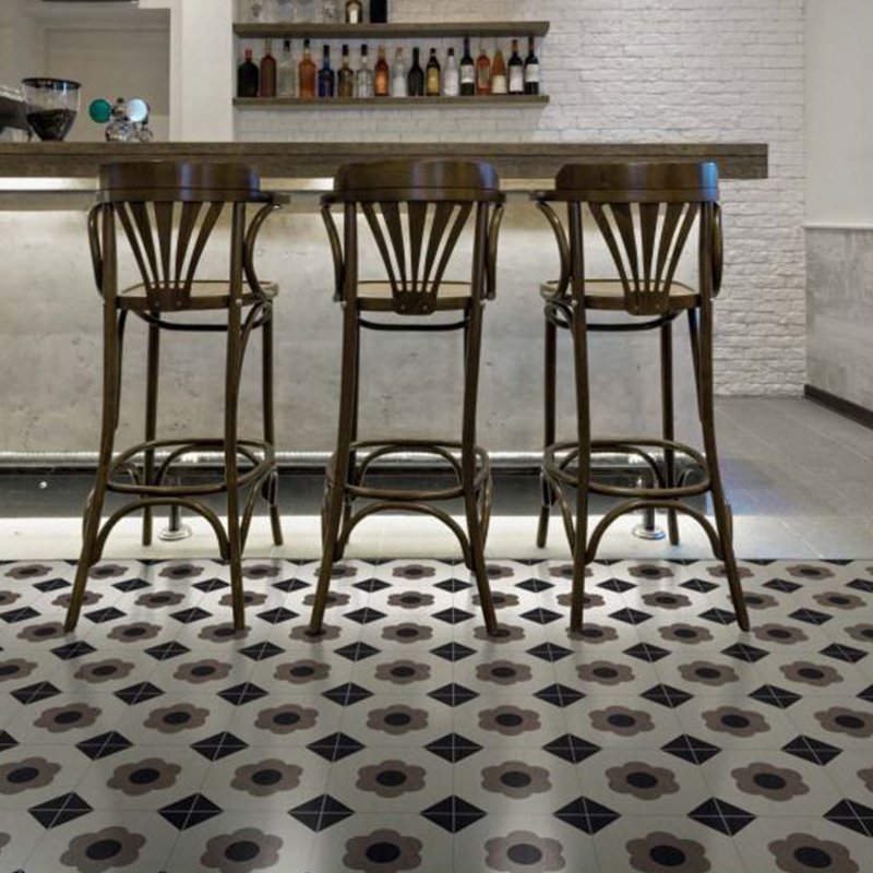 Gres Porcellanato Effetto Cemento Naturale 20x20 Barcelona Ornamenta - Gammadue