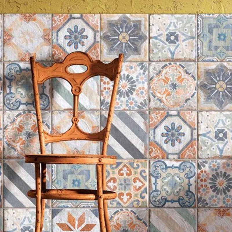 Gres Porcellanato Effetto Cemento Naturale 20x20 Finca Vigia Mix Havana - Cir Serenissima