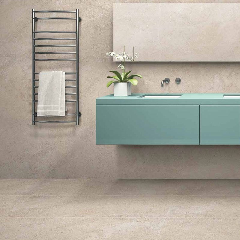 Gres Porcellanato Effetto Cemento Naturale 60x120 Ivory Lims - Soluzioni Tiles