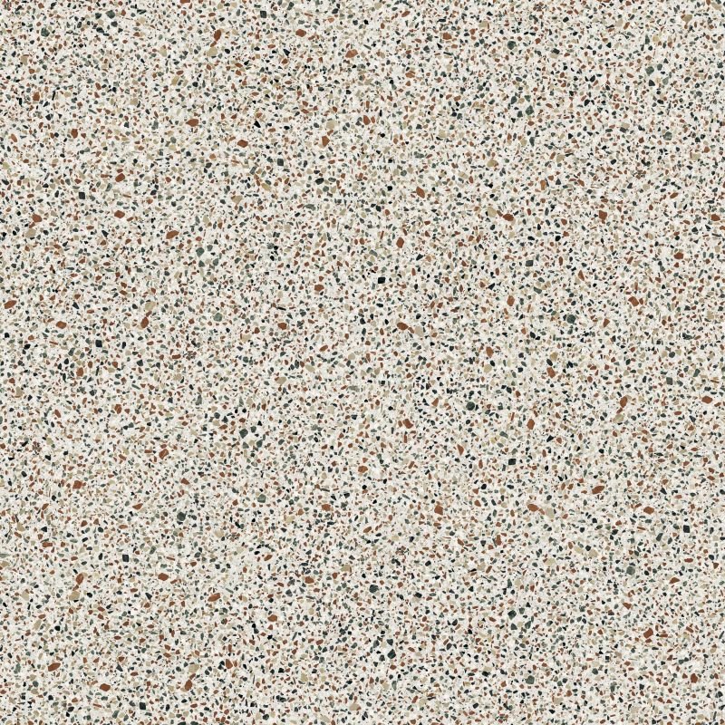 Gres Porcellanato Effetto Cemento Rettificato Lappato 90x90 8.5mm Dots Multiwhite Blend - ABK