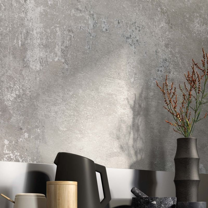 Gres Porcellanato Effetto Cemento Rettificato Naturale 30x60 8.5mm Grey Ghost - ABK