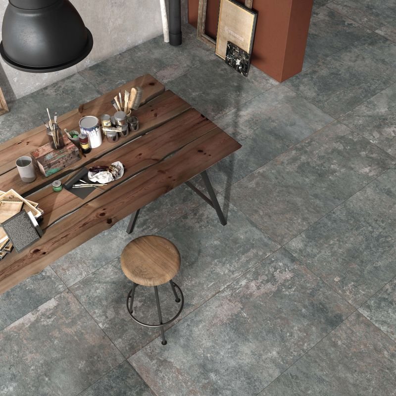Gres Porcellanato Effetto Cemento Rettificato Naturale 30x60 8.5mm Jade Ghost - ABK