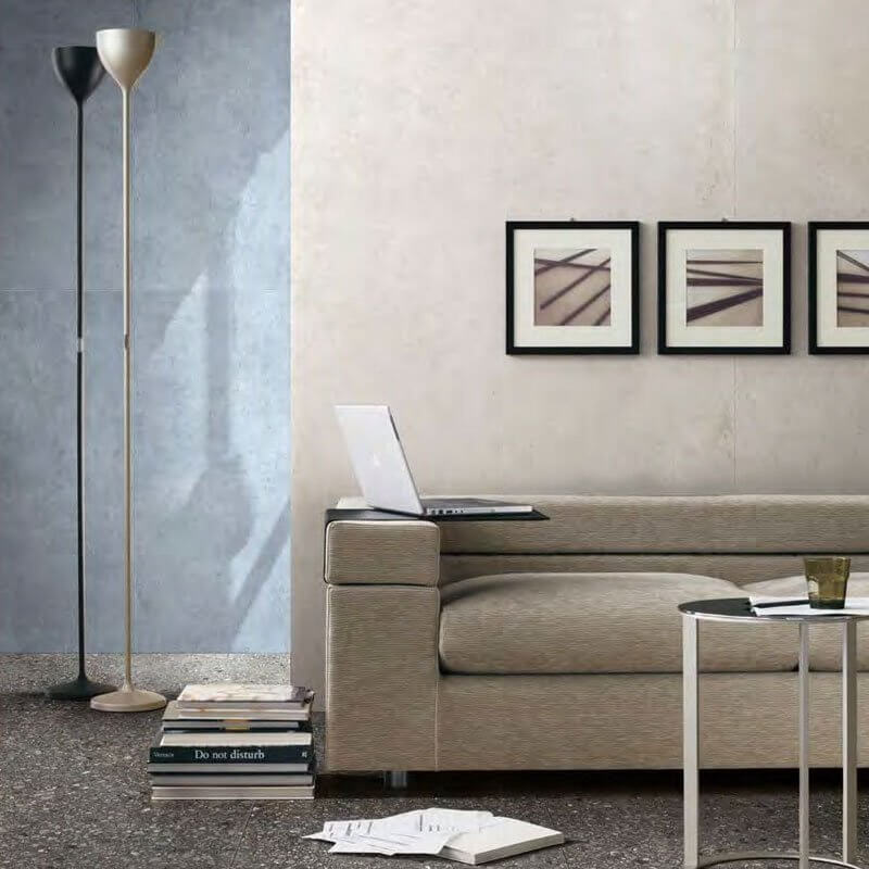 Gres Porcellanato Effetto Cemento Rettificato Naturale 30x60 9mm Sugar Match up - Florim