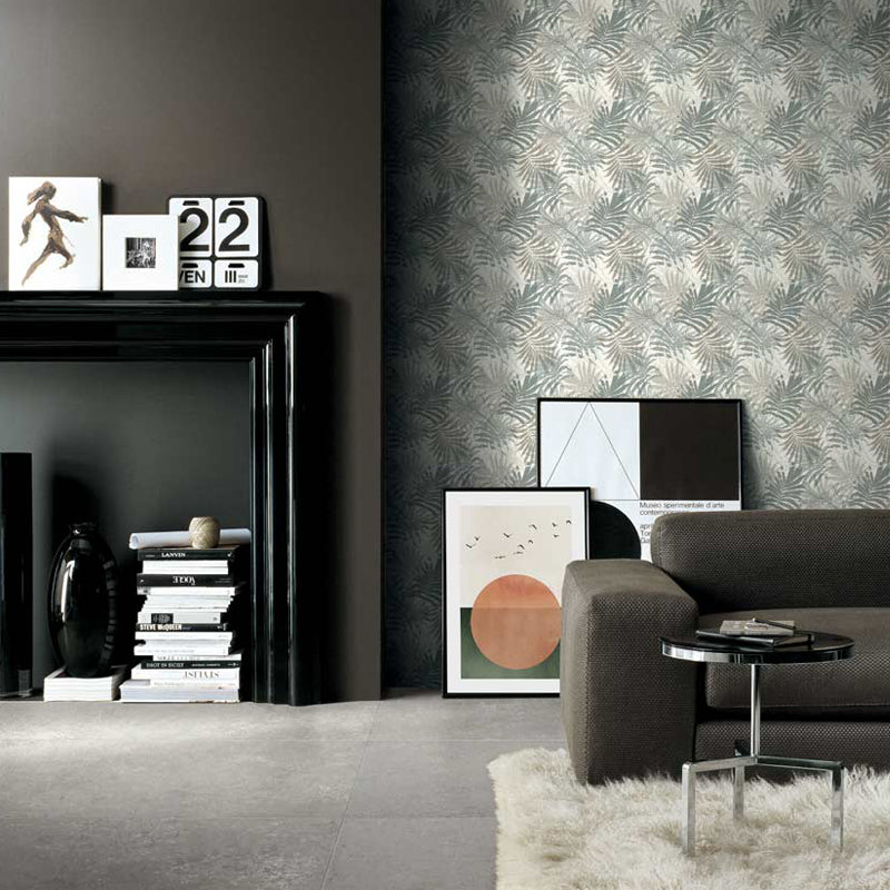 Cement Effect Porcelain Stoneware Rectified Natural 60x120 9mm Earl grey Match up - Florim