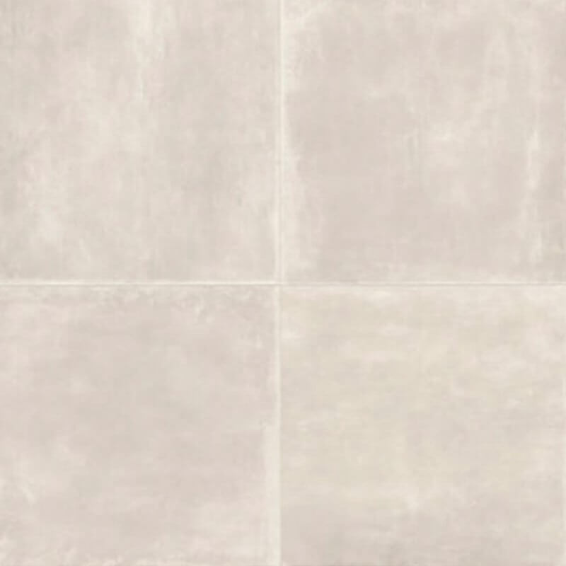 Gres Porcellanato Effetto Cemento Rettificato Naturale 60x60 8.5mm Bianco Make - Gardenia Orchidea