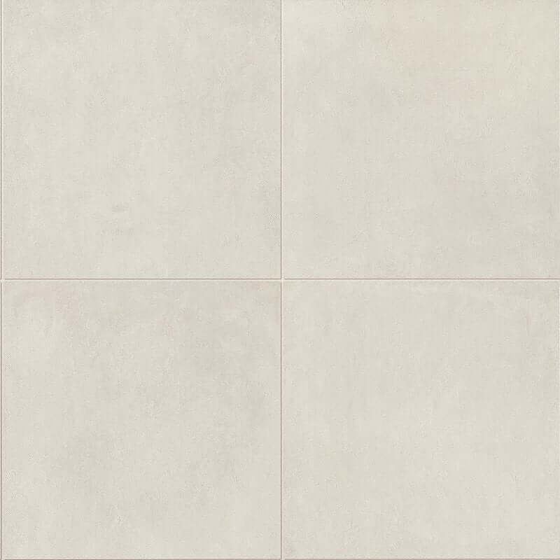 Gres Porcellanato Effetto Cemento Rettificato Naturale 60x60 8.5mm White Docks - ABK