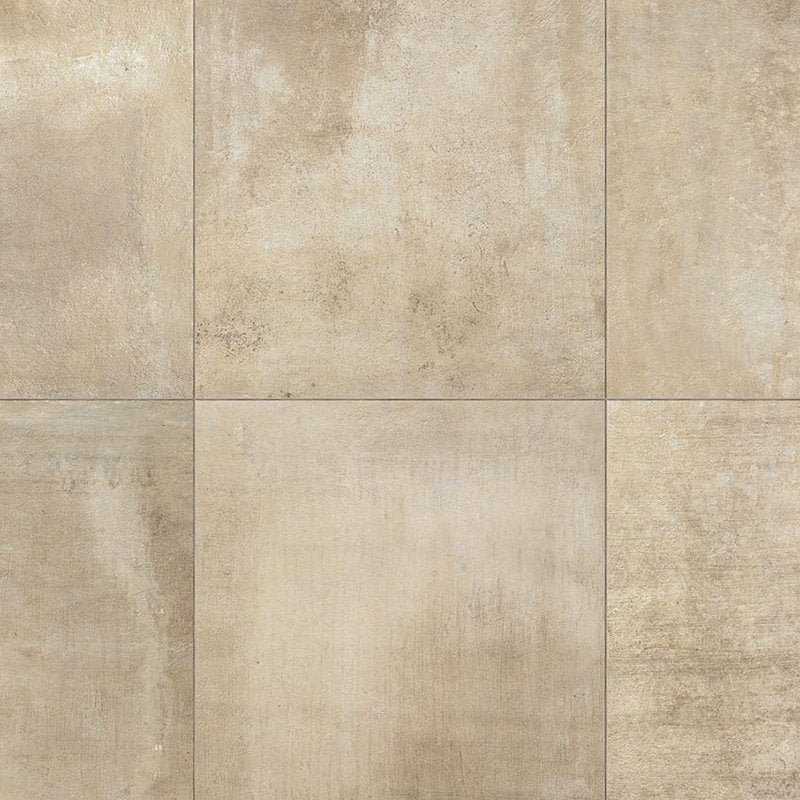 Cement Effect Porcelain Stoneware Rectified Natural 80x80 9mm Mou Matieres De Rex - Florim