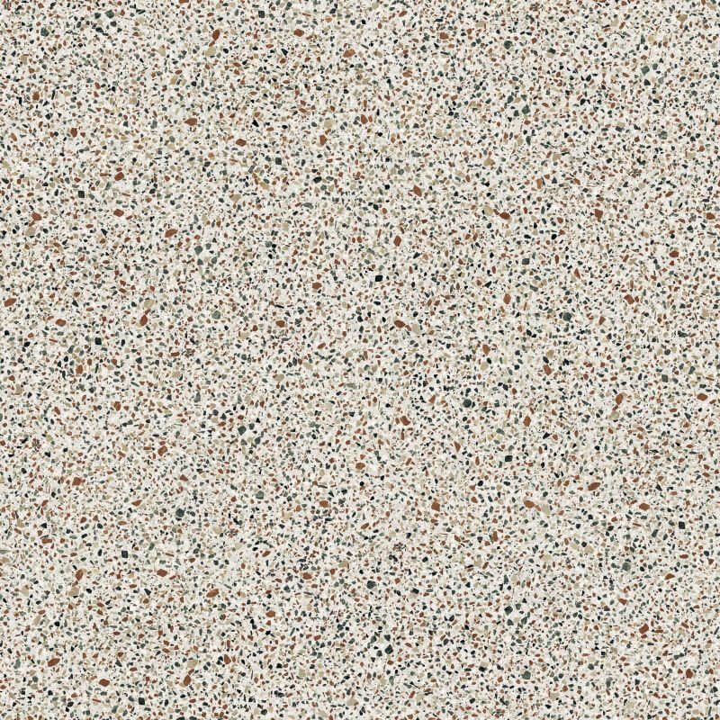 Gres Porcellanato Effetto Cemento Rettificato Naturale 90x90 8.5mm Dots Multiwhite Blend - ABK