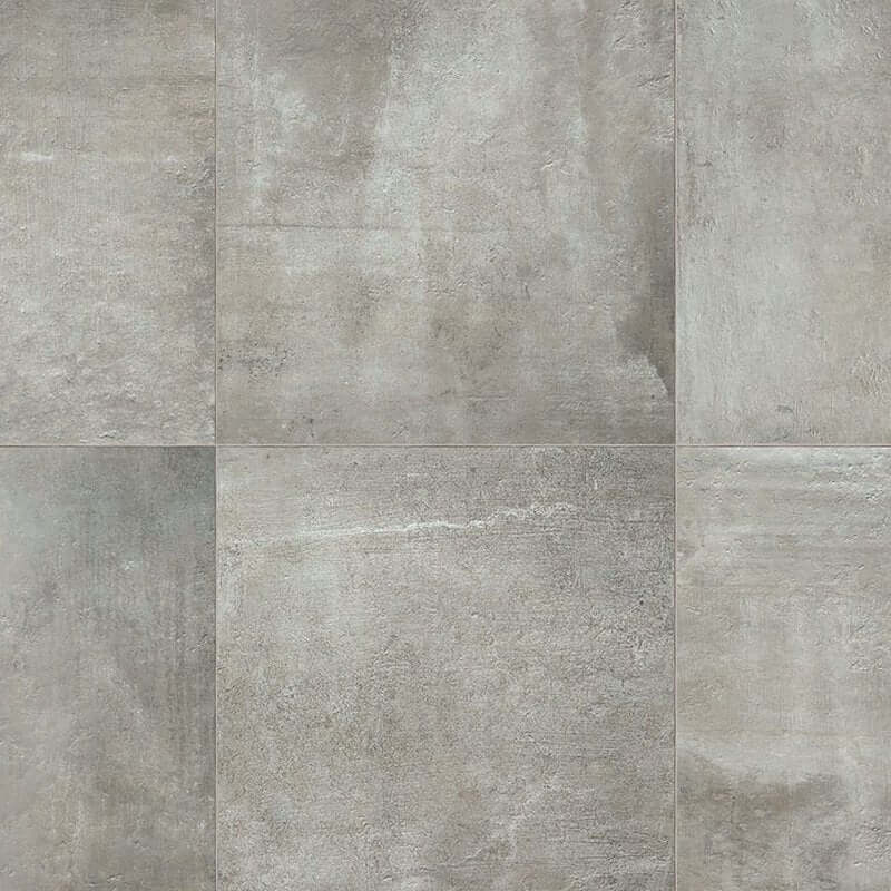 Gres Porcellanato Effetto Cemento Rettificato R+PTV 120x120 6mm Nuage Matieres De Rex - Florim