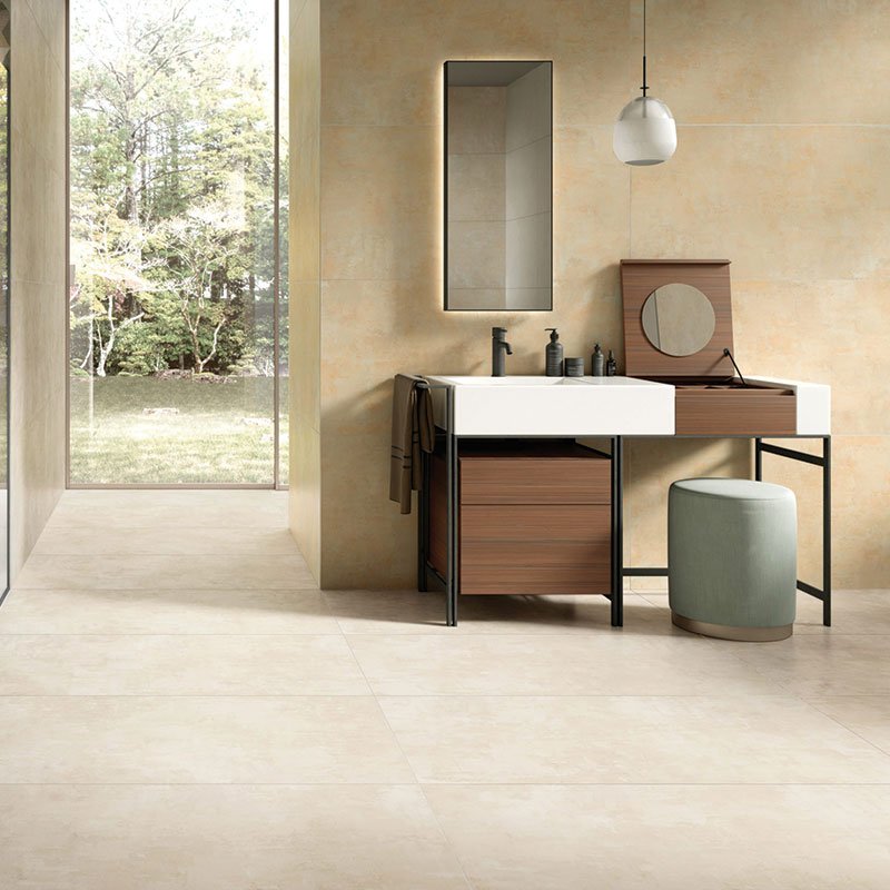 Gres Porcellanato Effetto Cemento Soft 60x60 Veleia - Naxos