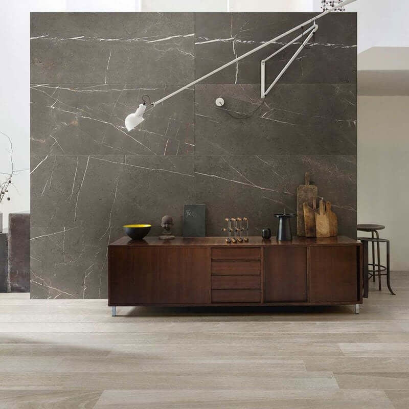 Gres Porcellanato Effetto Legno Grip 20x120 9mm Gray Wooden Tile - Florim