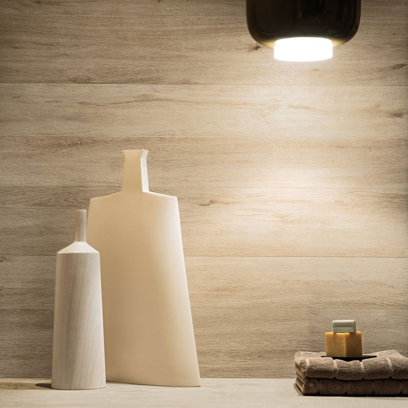 Natural Wood Effect Porcelain Stoneware 20x120 Light Beige Just Nature - Gardenia Orchidea