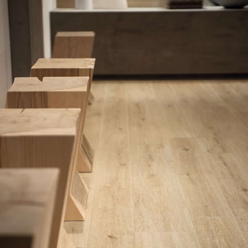 Gres Porcellanato Effetto Legno Naturale 20x120 Beige Chiaro Just Nature - Gardenia Orchidea
