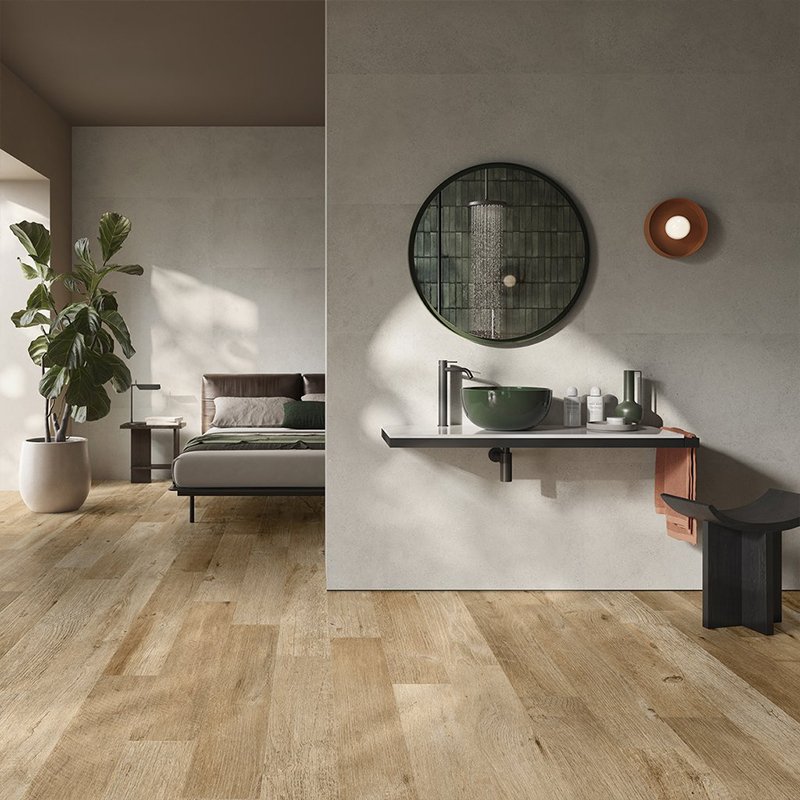 Gres Porcellanato Effetto Legno Naturale 20x120 Natural Yorkwood - Ceramica Sant'Agostino