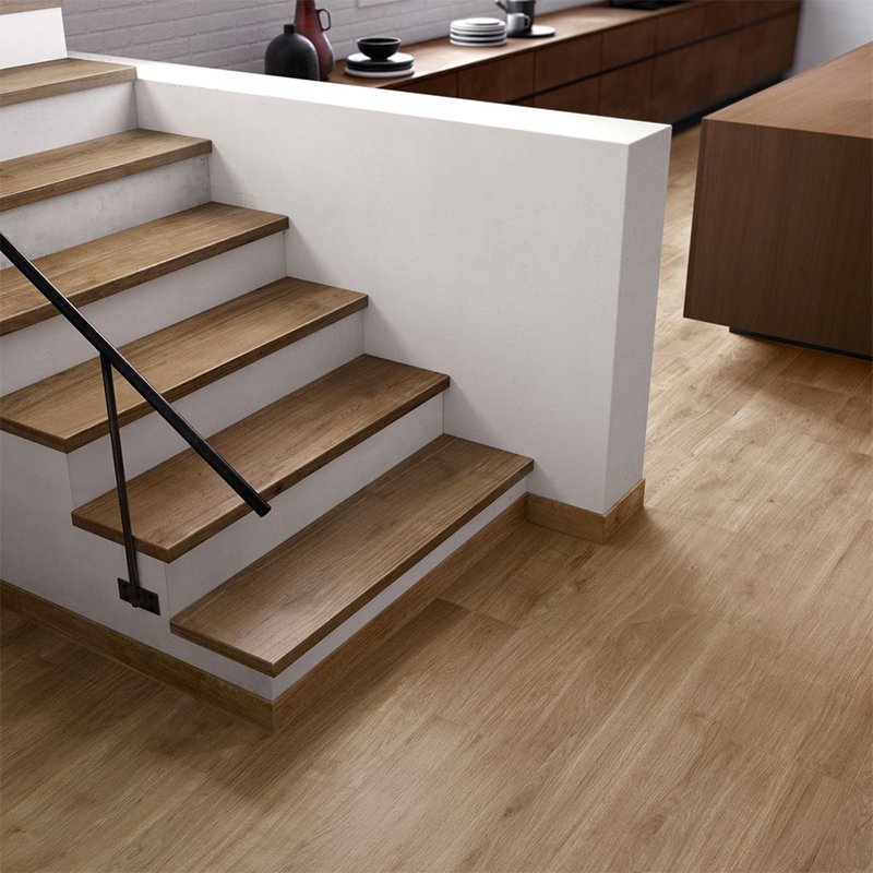 Gres Porcellanato Effetto Legno Naturale 20x120 Nut Primewood - Ceramica Sant'Agostino