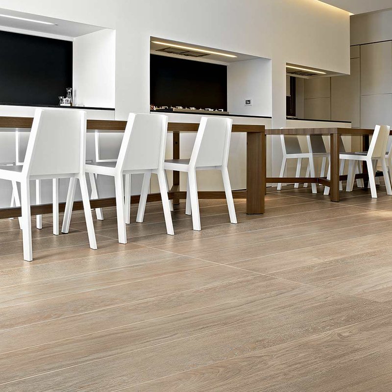 Gres Porcellanato Effetto Legno Naturale 20x180 Cream Selection Oak - Fine Partita - Florim