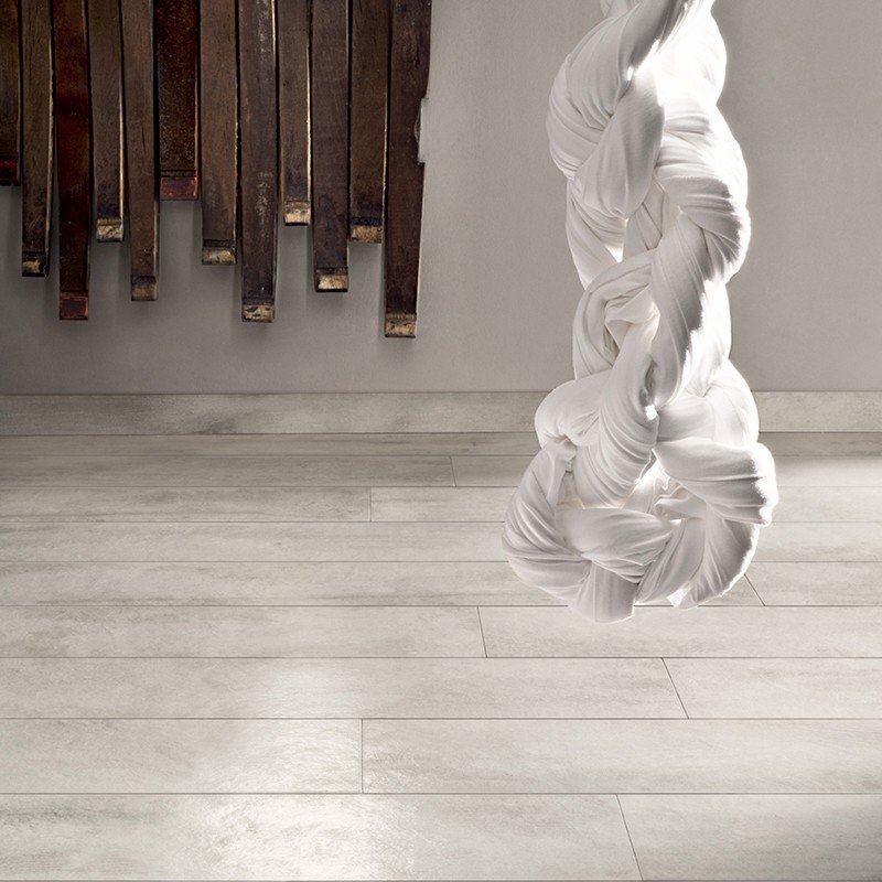 Gres Porcellanato Effetto Legno Naturale 30x120 Cotone Taste - Gardenia Orchidea